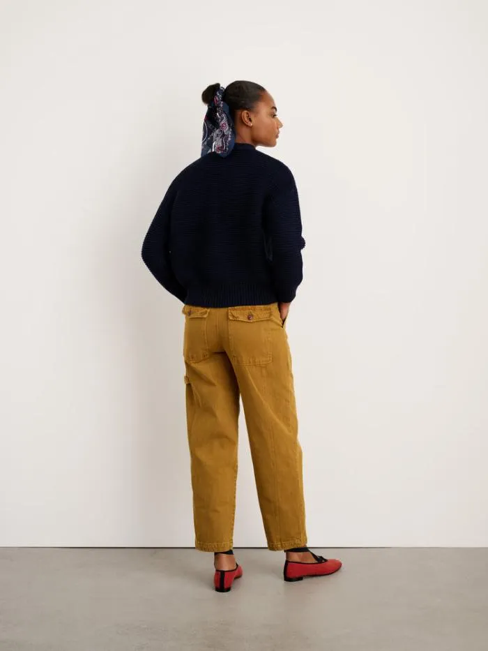 Alex Mill Sweaters Nico Cardigan In Cotton Dark Navy 8211 Women