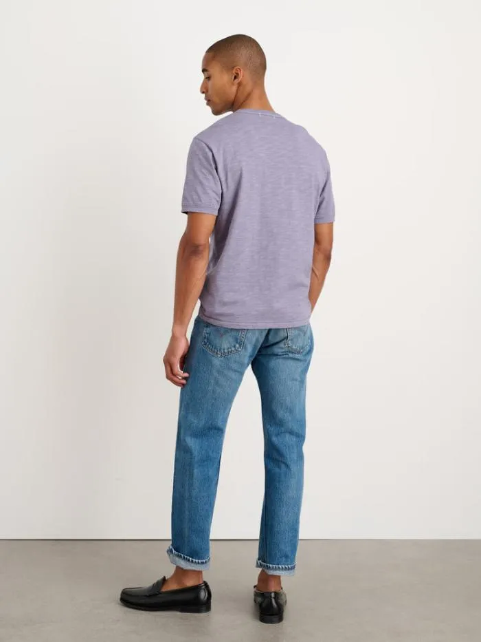 Alex Mill Tees Polos Standard T Shirt In Slub Cotton Ceil Blue 8211 Men