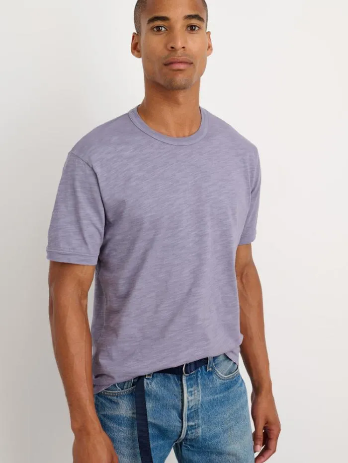 Alex Mill Tees Polos Standard T Shirt In Slub Cotton Ceil Blue 8211 Men