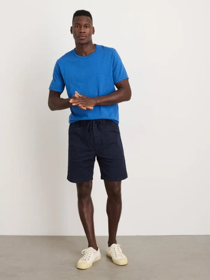 Alex Mill Tees Polos Standard T Shirt In Slub Cotton Washed Cobalt 8211 Men