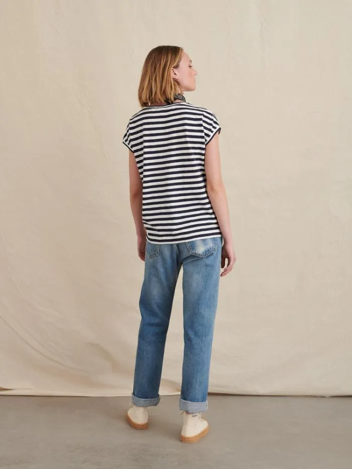 Alex Mill Tees Tanks Dave Tee In Stripe Whitenavy 8211 Women Alex Mill Tees Tanks Dave Tee In Stripe Whitenavy 8211 Women