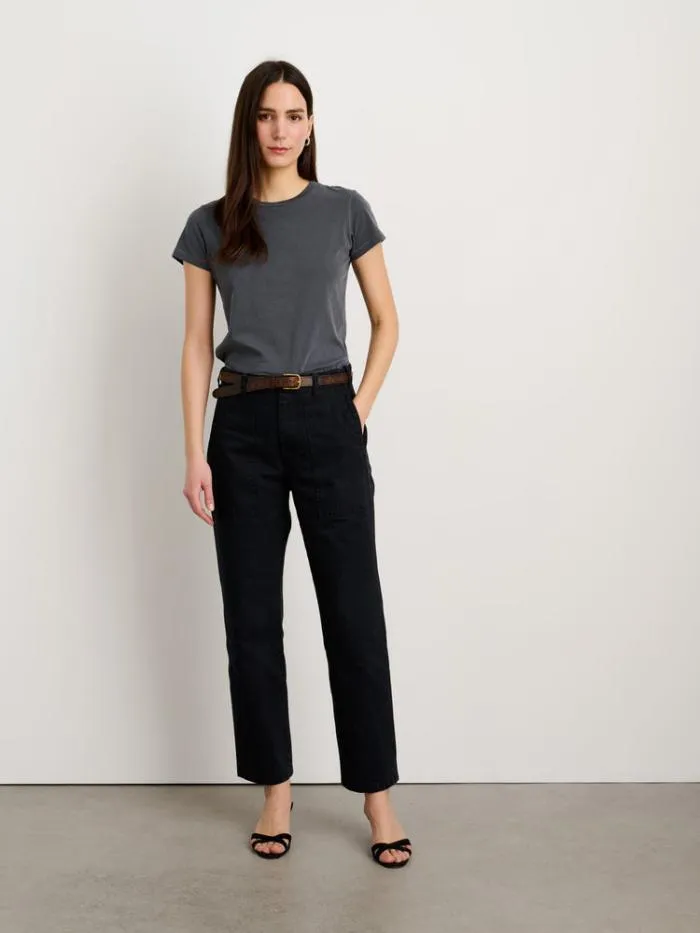 Alex Mill Tees Tanks Prospect Tee In 40039S Jersey Graphite 8211 Women