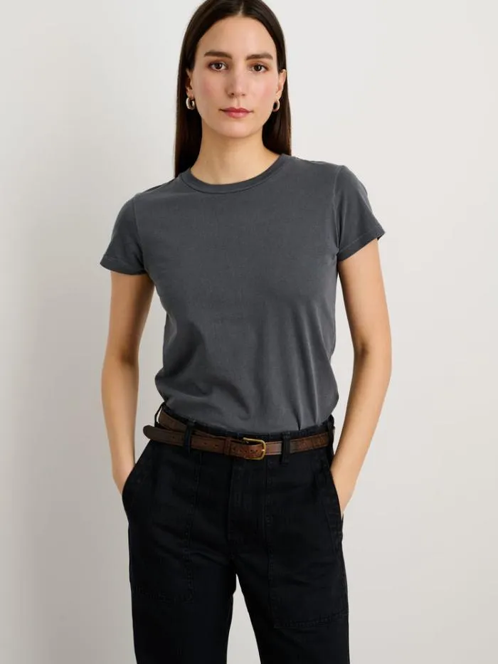 Alex Mill Tees Tanks Prospect Tee In 40039S Jersey Graphite 8211 Women