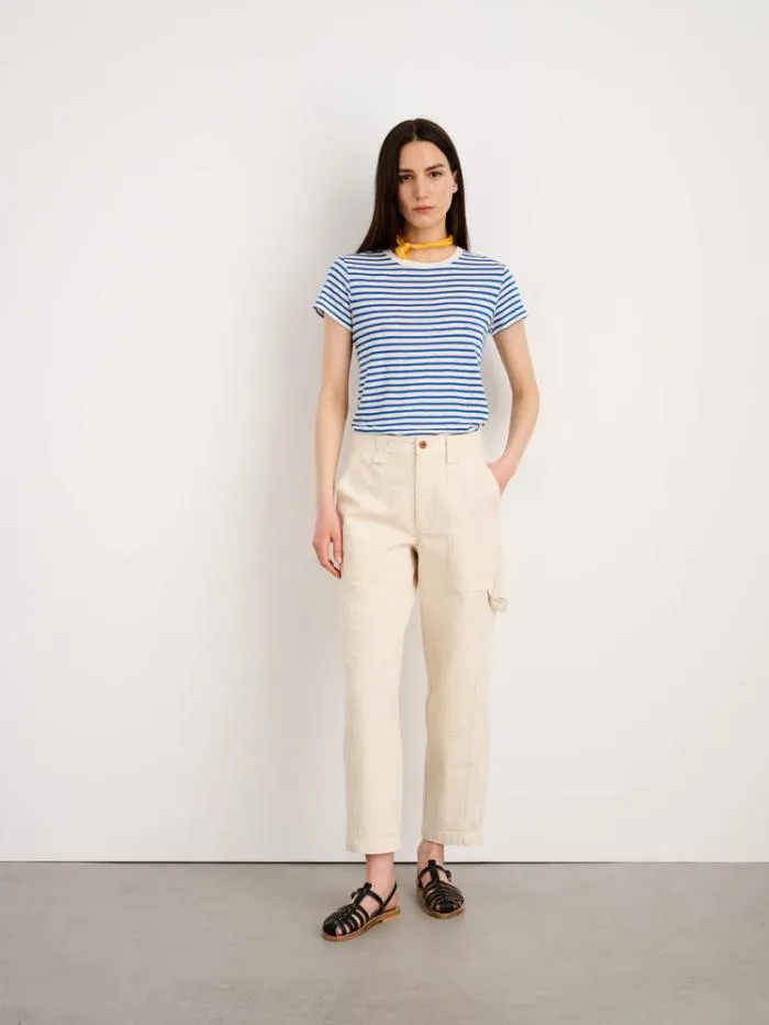 Alex Mill Tees Tanks Prospect Tee In Stripe Bluewhite 8211 Women