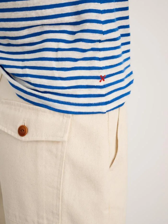 Alex Mill Tees Tanks Prospect Tee In Stripe Bluewhite 8211 Women