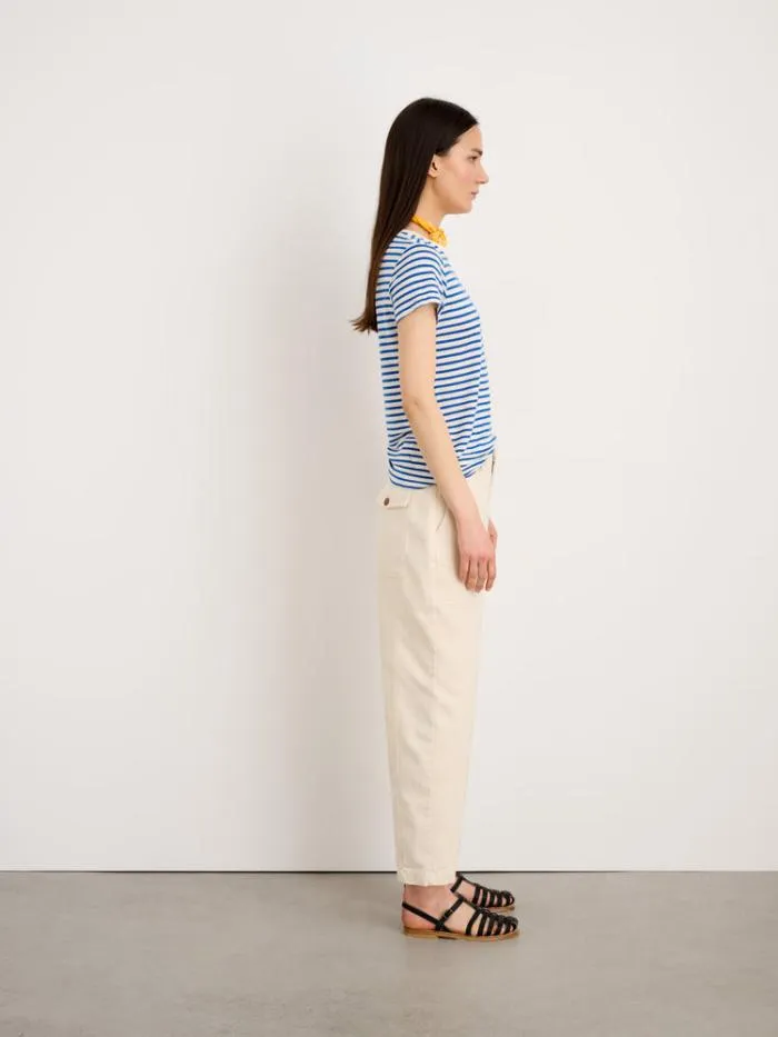 Alex Mill Tees Tanks Prospect Tee In Stripe Bluewhite 8211 Women