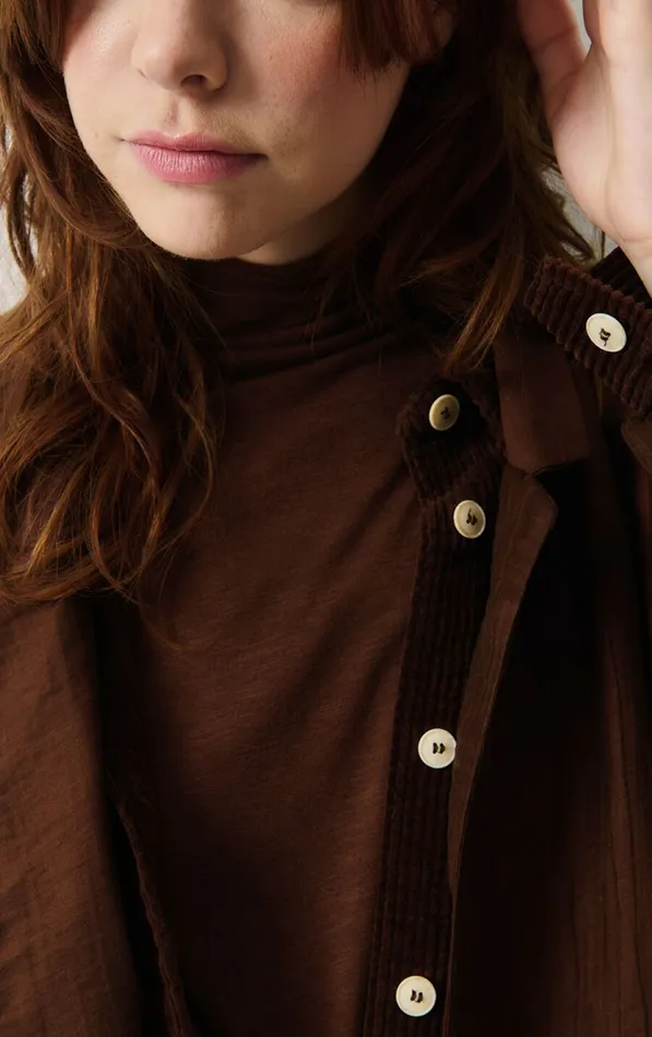 American Vintage Jackets and Blazers Women Blazer Detown Brownie