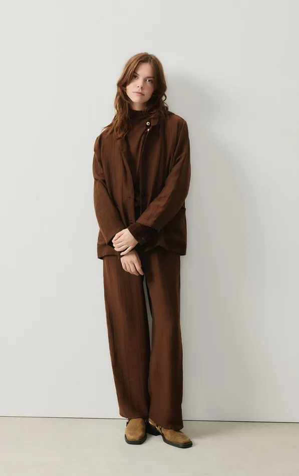 American Vintage Jackets and Blazers Women Blazer Detown Brownie