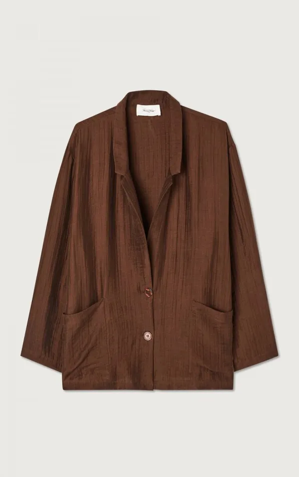 American Vintage Jackets and Blazers Women Blazer Detown Brownie
