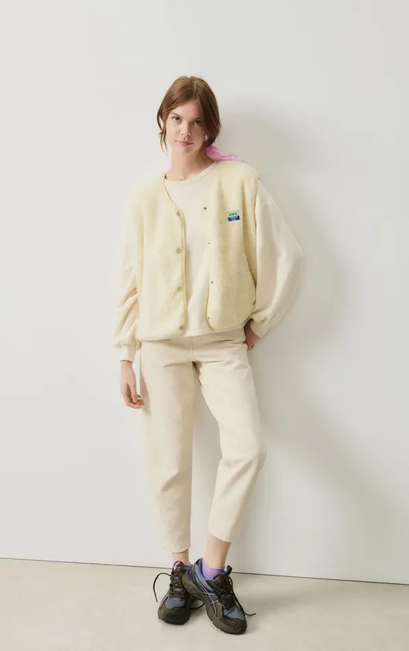 American Vintage Jackets and Blazers Women Jacket Hoktown Ecru