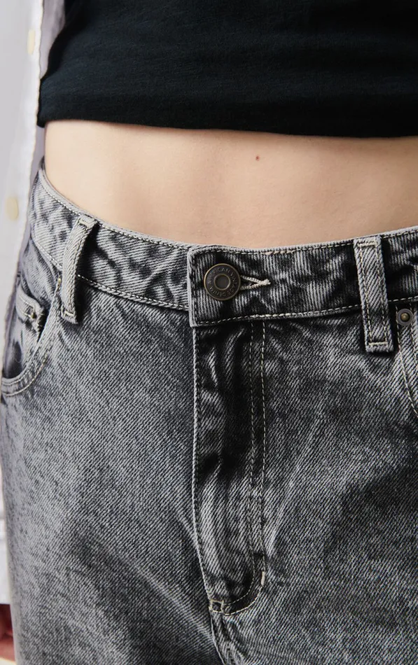 American Vintage Jeans Women Boyfriend Jeans Yopday Grey Salt And Pepper American Vintage Jeans Women Boyfriend Jeans Yopday Grey Salt And Pepper