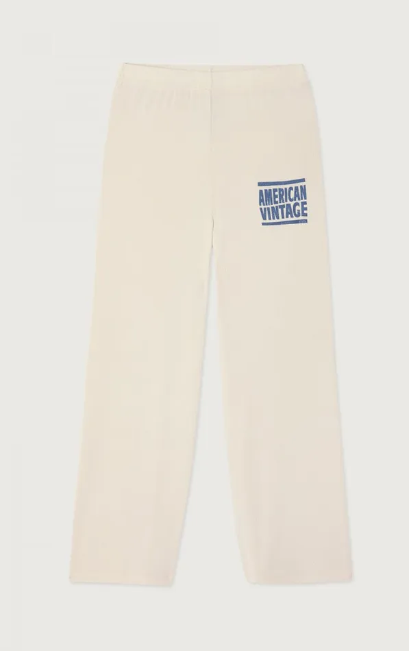 American Vintage Joggers and Leggings Women Joggers Azyro Cream