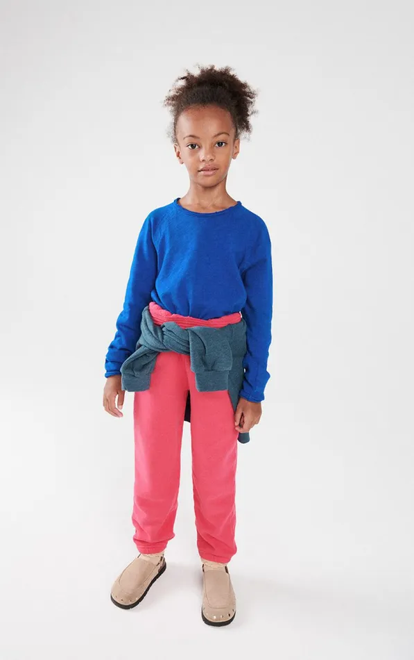 American Vintage Joggers Kids Joggers Izubird Fluorescent Hortensia