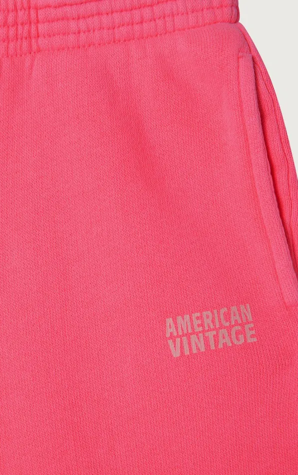 American Vintage Joggers Kids Joggers Izubird Fluorescent Hortensia