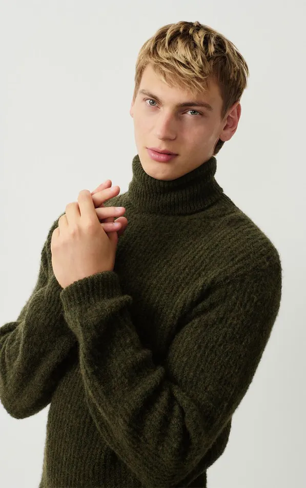 American Vintage Jumpers and Cardigans Men Jumper East Melange Botanical