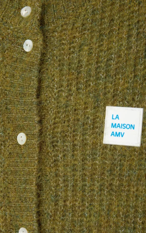 American Vintage Jumpers and Cardigans Women Cardigan East Melange Kiwi
