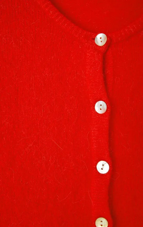 American Vintage Jumpers and Cardigans Women Cardigan Vitow Strawberry American Vintage Jumpers and Cardigans Women Cardigan Vitow Strawberry