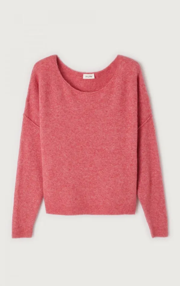 American Vintage Jumpers and Cardigans Women Jumper Damsville Melange Rosewood