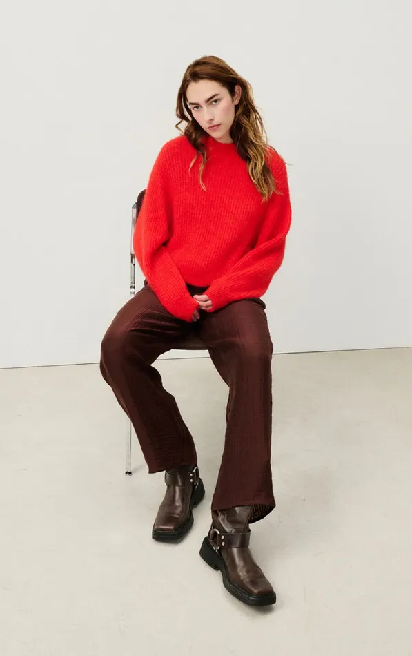 American Vintage Jumpers and Cardigans Women Jumper East Melange Pepper American Vintage Jumpers and Cardigans Women Jumper East Melange Pepper