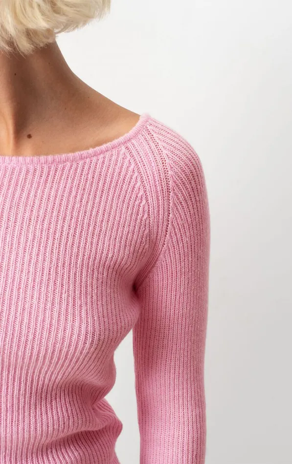 American Vintage Jumpers and Cardigans Women Jumper Falyday Pink Powder Melange