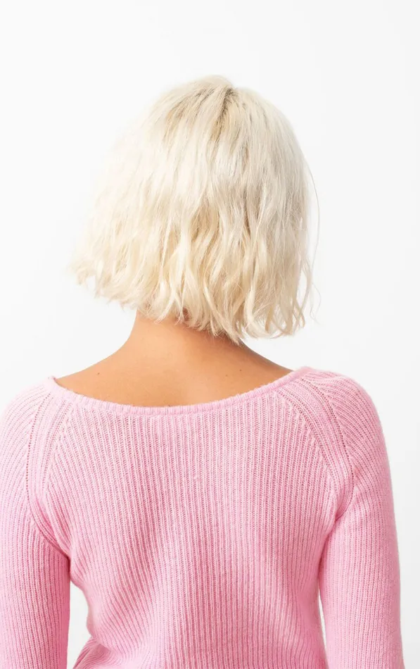 American Vintage Jumpers and Cardigans Women Jumper Falyday Pink Powder Melange