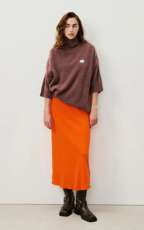 American Vintage Jumpers and Cardigans Women Jumper Vitow Choco Black Melange American Vintage Jumpers and Cardigans Women Jumper Vitow Choco Black Melange