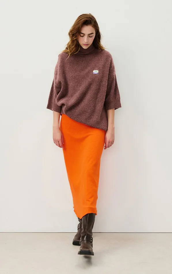 American Vintage Jumpers and Cardigans Women Jumper Vitow Choco Black Melange American Vintage Jumpers and Cardigans Women Jumper Vitow Choco Black Melange