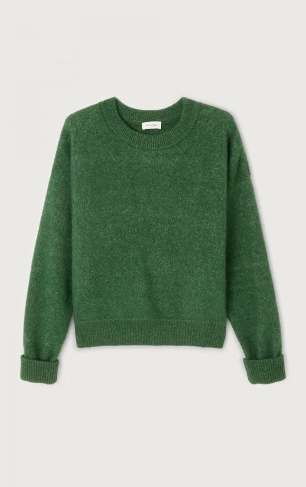 American Vintage Jumpers and Cardigans Women Jumper Vitow Melange Basil