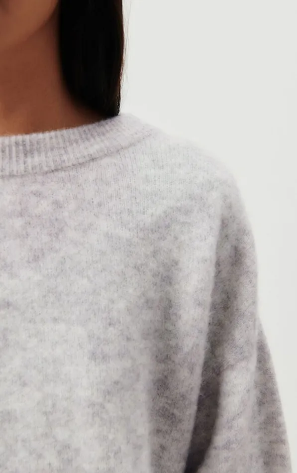 American Vintage Jumpers and Cardigans Women Jumper Vitow Melange Light Grey