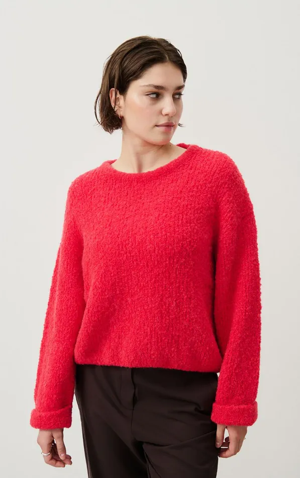 American Vintage Jumpers and Cardigans Women Jumper Zolly Fluorescent Hortensia