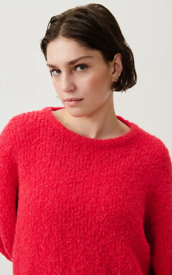 American Vintage Jumpers and Cardigans Women Jumper Zolly Fluorescent Hortensia American Vintage Jumpers and Cardigans Women Jumper Zolly Fluorescent Hortensia