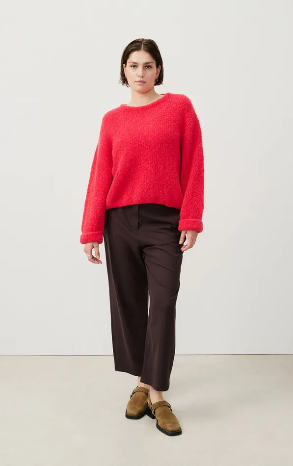 American Vintage Jumpers and Cardigans Women Jumper Zolly Fluorescent Hortensia American Vintage Jumpers and Cardigans Women Jumper Zolly Fluorescent Hortensia
