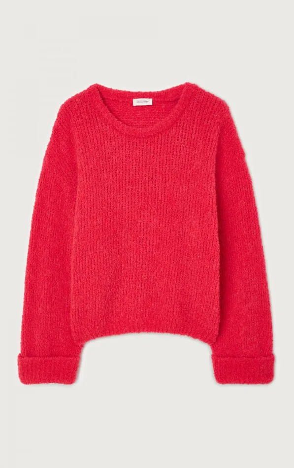 American Vintage Jumpers and Cardigans Women Jumper Zolly Fluorescent Hortensia American Vintage Jumpers and Cardigans Women Jumper Zolly Fluorescent Hortensia