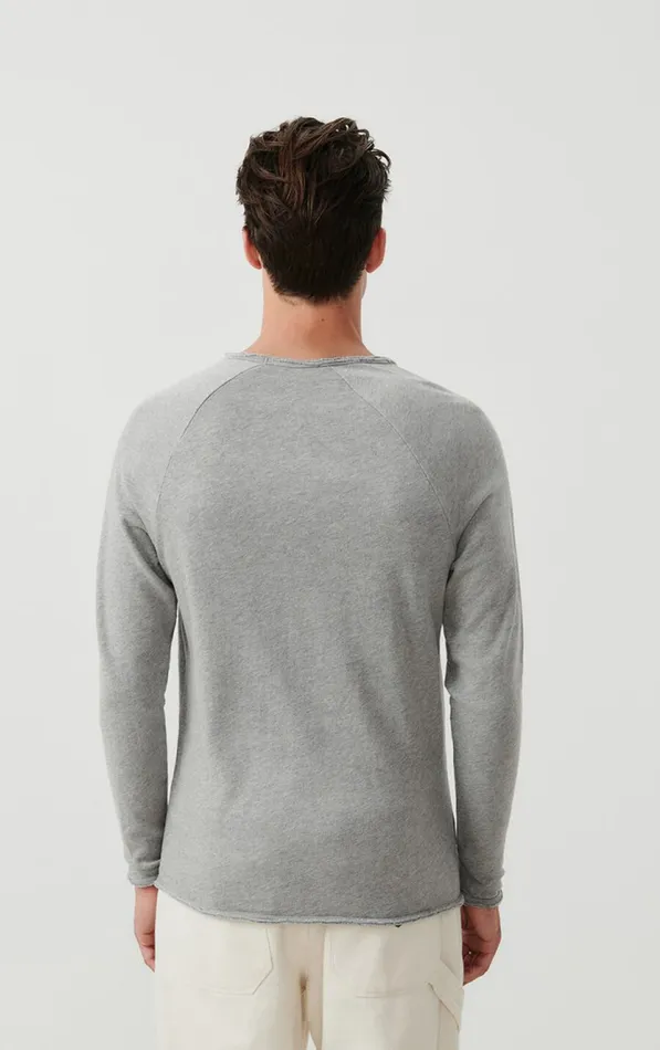 American Vintage Long Sleeve TShirts Men TShirt Sonoma Heather Grey American Vintage Long Sleeve TShirts Men TShirt Sonoma Heather Grey