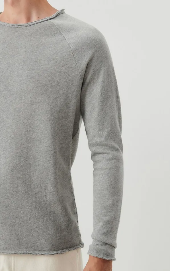 American Vintage Long Sleeve TShirts Men TShirt Sonoma Heather Grey American Vintage Long Sleeve TShirts Men TShirt Sonoma Heather Grey