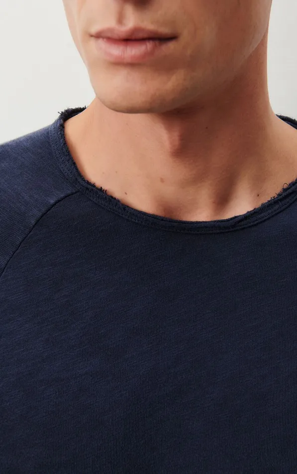 American Vintage Long Sleeve TShirts Men TShirt Sonoma Navy Vintage