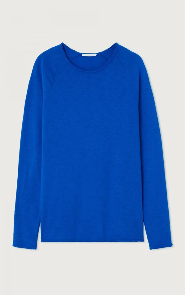 American Vintage Long Sleeve TShirts Men TShirt Sonoma Prussian Blue Vintage American Vintage Long Sleeve TShirts Men TShirt Sonoma Prussian Blue Vintage