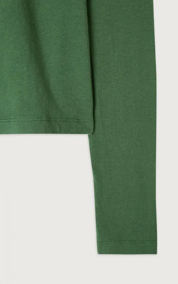 American Vintage Long Sleeve TShirts Women TShirt Gamipy Basil American Vintage Long Sleeve TShirts Women TShirt Gamipy Basil