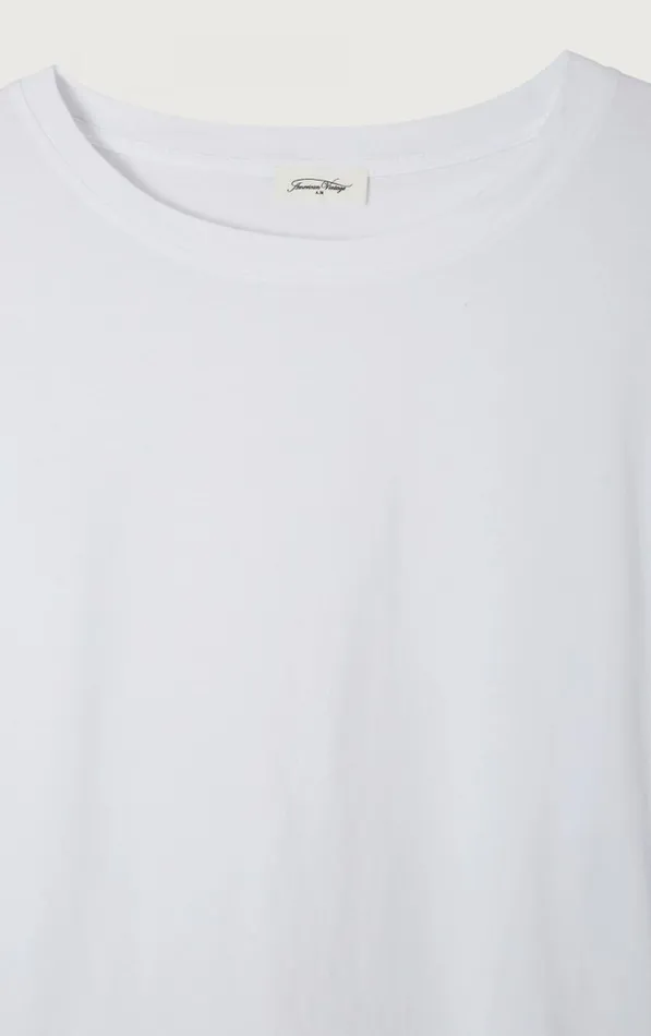 American Vintage Long Sleeve TShirts Women TShirt Vupaville White