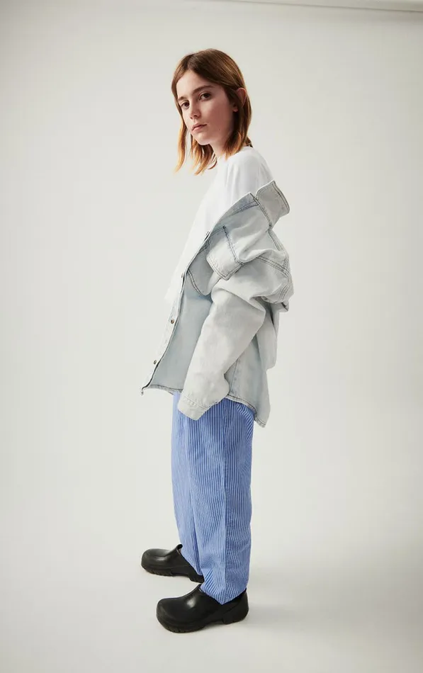American Vintage Shirts Kids Shirt Joybird Winter Bleached American Vintage Shirts Kids Shirt Joybird Winter Bleached