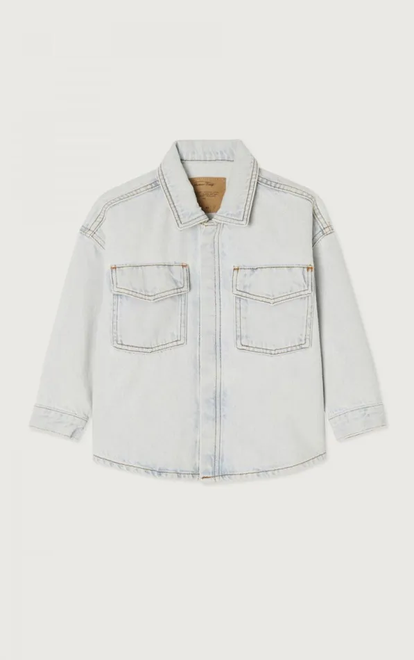 American Vintage Shirts Kids Shirt Joybird Winter Bleached American Vintage Shirts Kids Shirt Joybird Winter Bleached