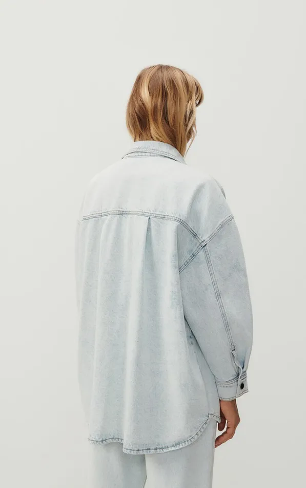 American Vintage Shirts Women Shirt Joybird Winter Bleached American Vintage Shirts Women Shirt Joybird Winter Bleached