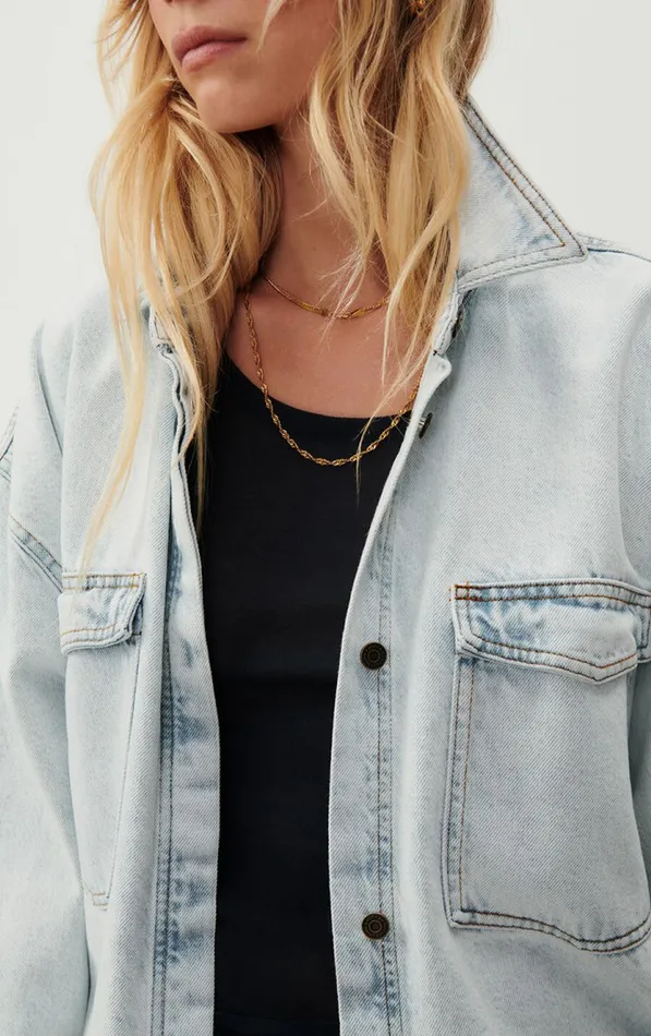 American Vintage Shirts Women Shirt Joybird Winter Bleached American Vintage Shirts Women Shirt Joybird Winter Bleached