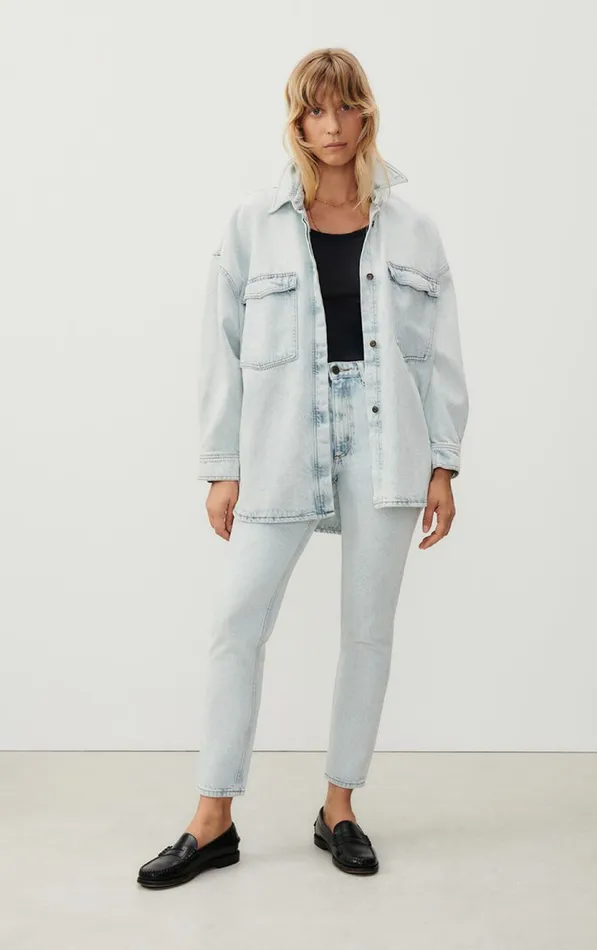 American Vintage Shirts Women Shirt Joybird Winter Bleached American Vintage Shirts Women Shirt Joybird Winter Bleached