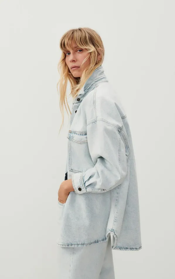 American Vintage Shirts Women Shirt Joybird Winter Bleached American Vintage Shirts Women Shirt Joybird Winter Bleached
