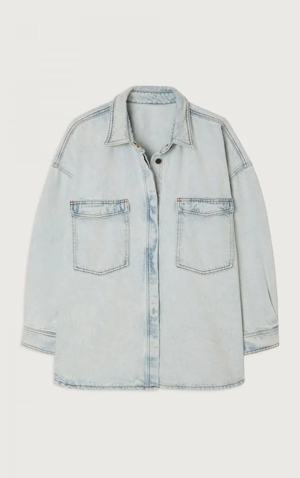 American Vintage Shirts Women Shirt Joybird Winter Bleached American Vintage Shirts Women Shirt Joybird Winter Bleached