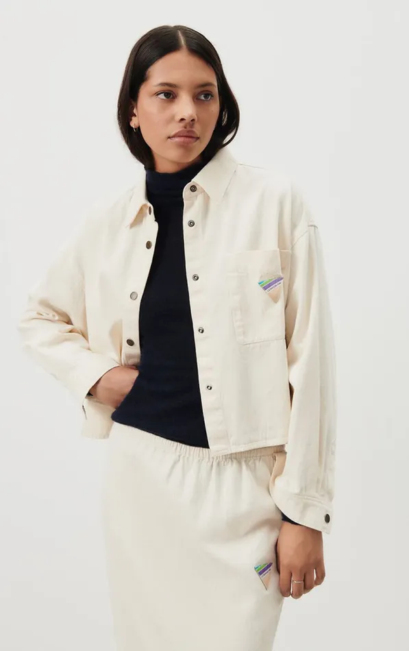American Vintage Shirts Women Shirt Tirabay Ecru