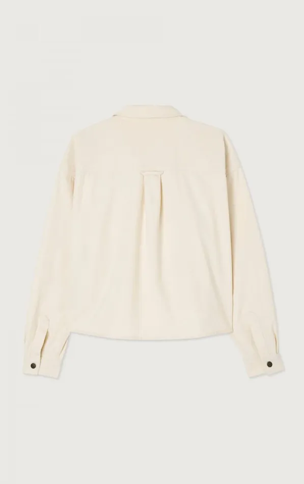 American Vintage Shirts Women Shirt Tirabay Ecru American Vintage Shirts Women Shirt Tirabay Ecru