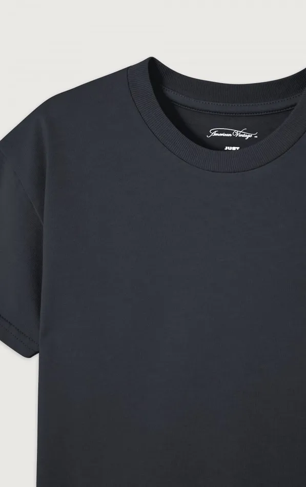 American Vintage Short Sleeve TShirts Kids TShirt Fizvalley Black American Vintage Short Sleeve TShirts Kids TShirt Fizvalley Black