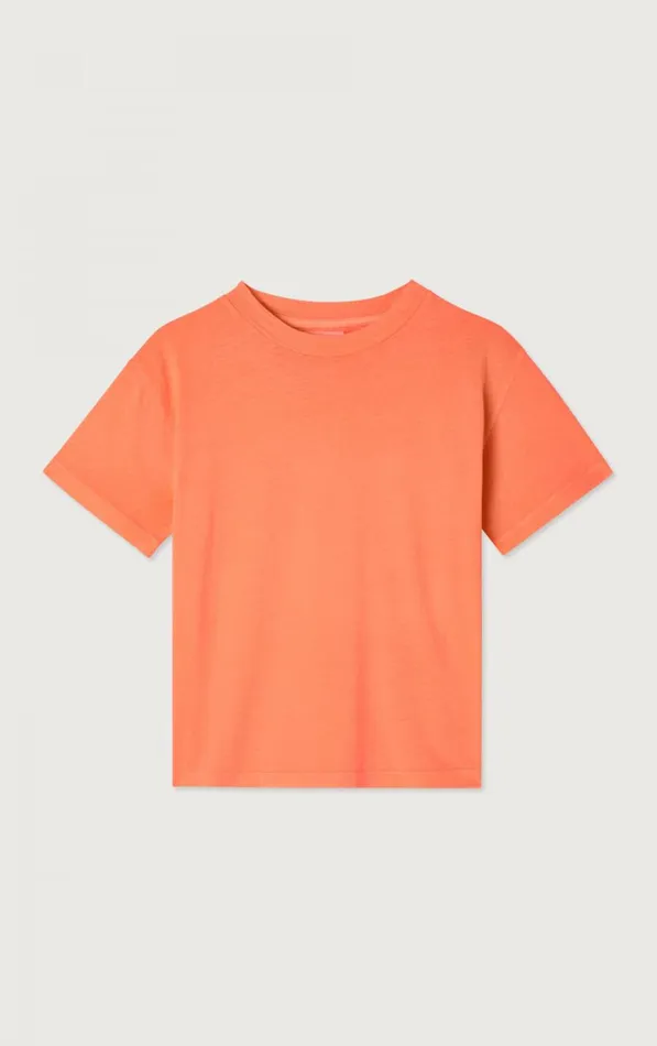 American Vintage Short Sleeve TShirts Kids TShirt Gamipy Fluorescent Fire